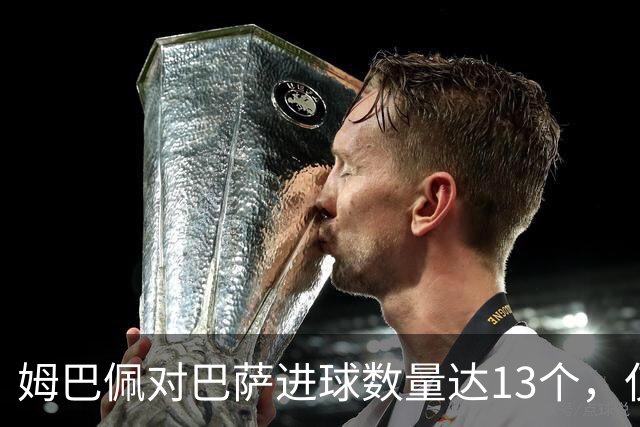 姆巴佩对巴萨进球数量达13个，仅次于对蒙彼利埃的15个